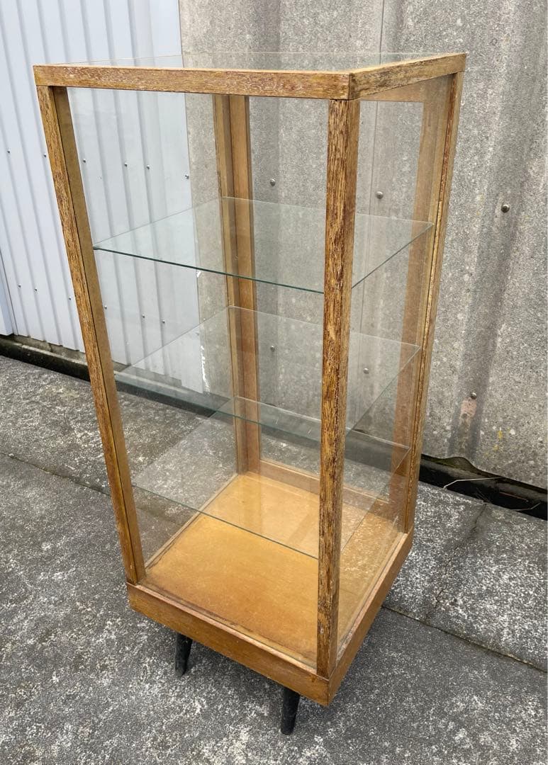 稀少/古道具/パンケース/ガラスケース/ショーケース/ディスプレイ/店舗什器/②
