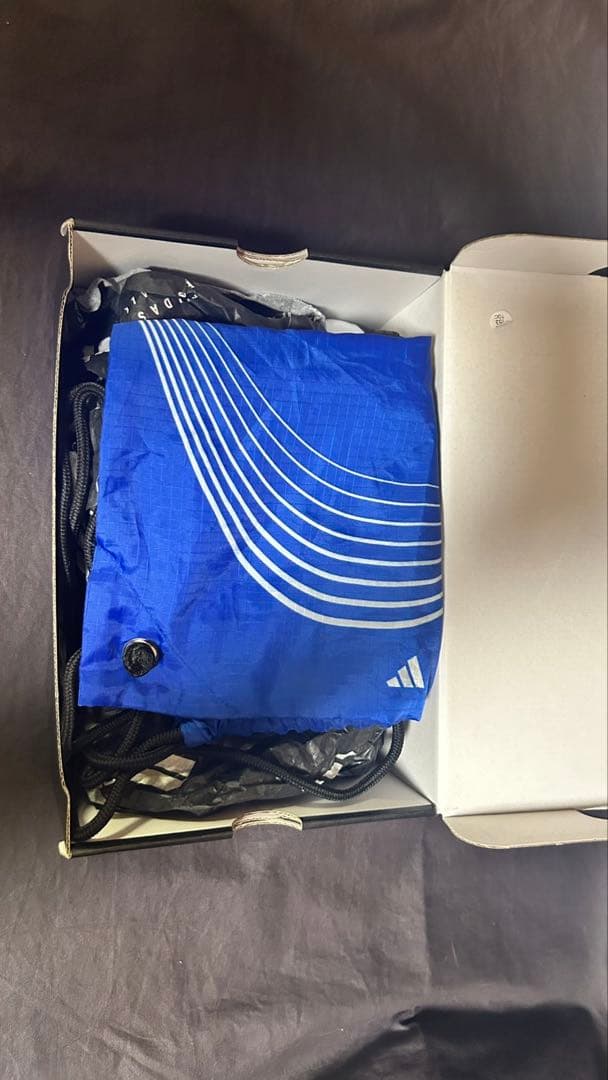 adidas Predator サッカーシューズ 黒/青