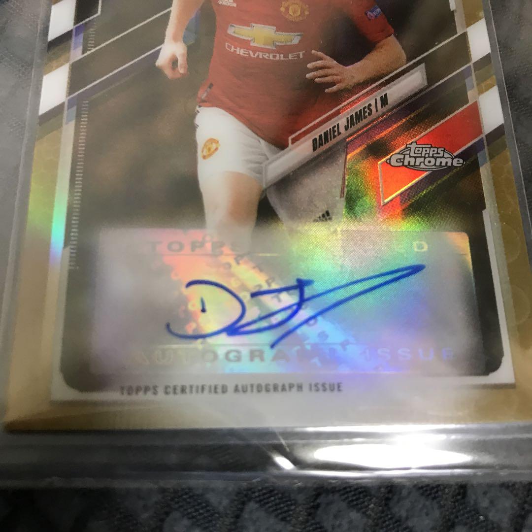 ダニエル・ジェームズ 直筆サインカード 2021 Topps