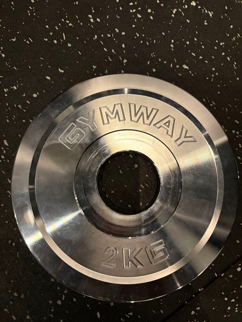 GYM WAY フラクショナルプレート 2kg2枚セット（計4kg）