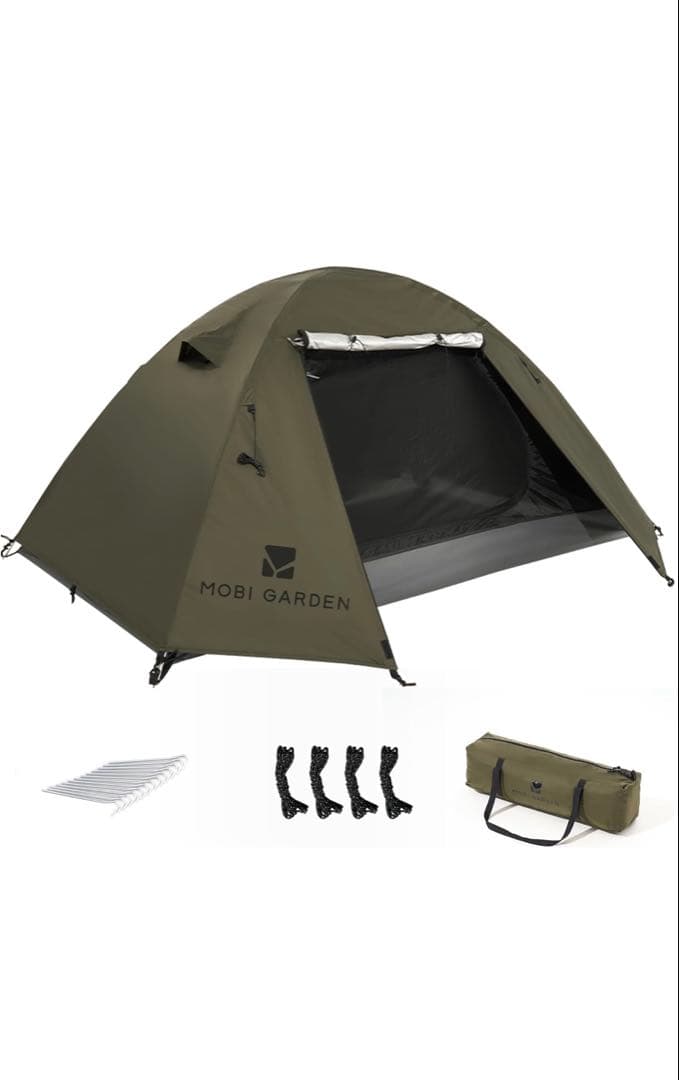 MOBI GARDEN テント キャンプテント 二重層 軽量 撥水加工素材