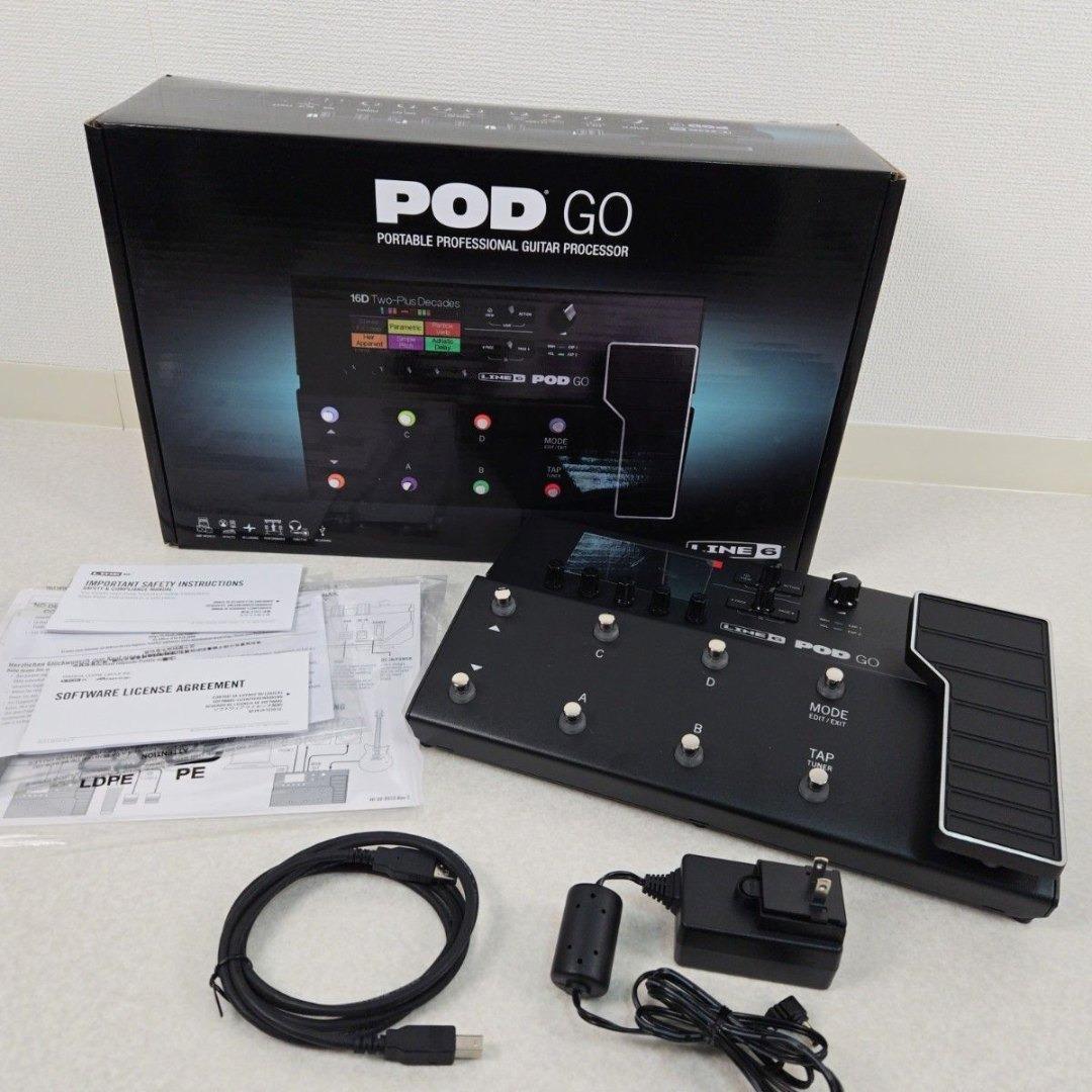 【美品】Line 6 POD Go マルチエフェクター