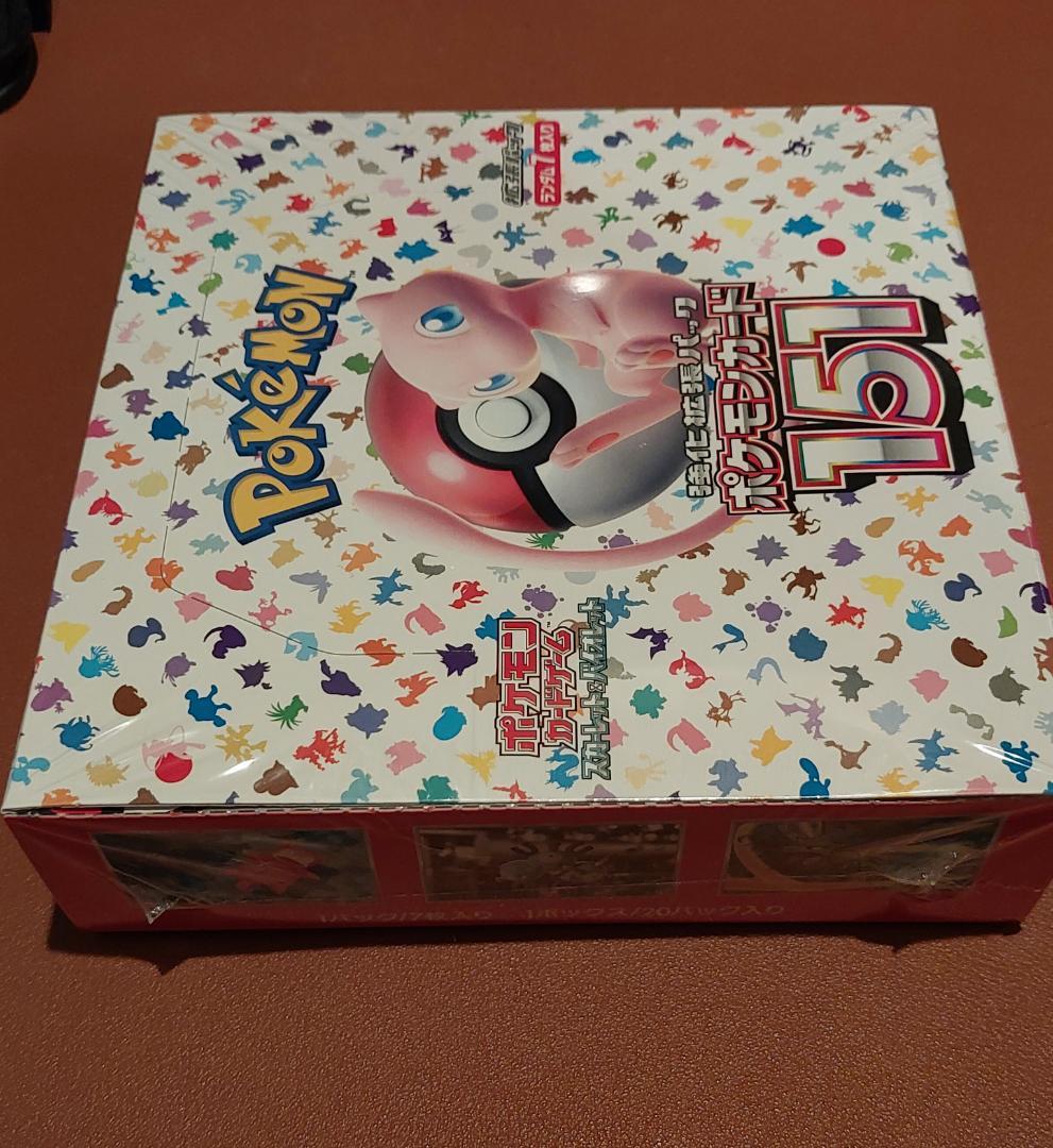【新品・未開封・シュリンク付】ポケモンカード151 ボックス