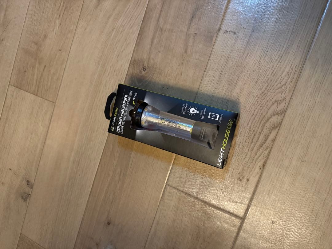新品GOAL ZERO Lighthouse マイクロチャージ