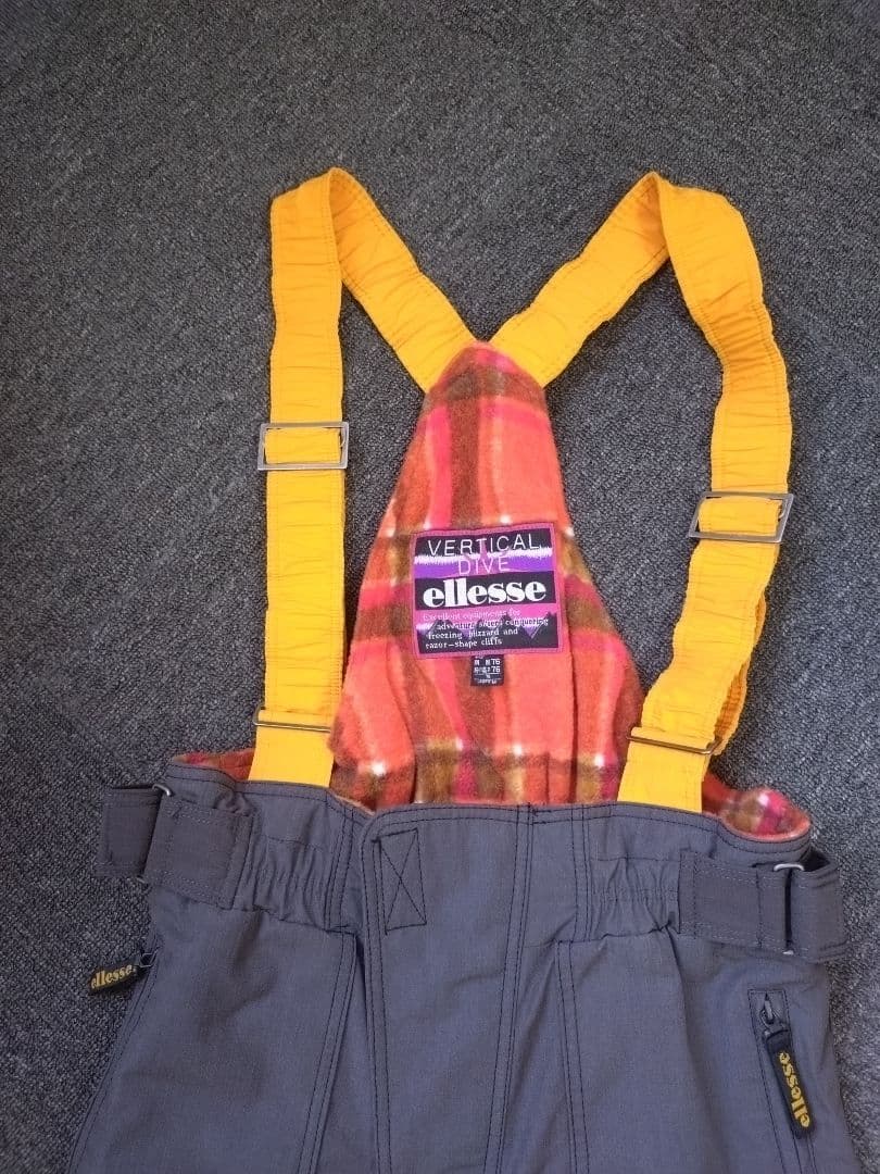 ellesse ヴィンテージ　スキーウェア上下セット　サイズM