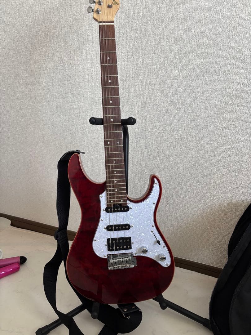 ギター GrassRoots G-SNAPPER-CTM Thru Red