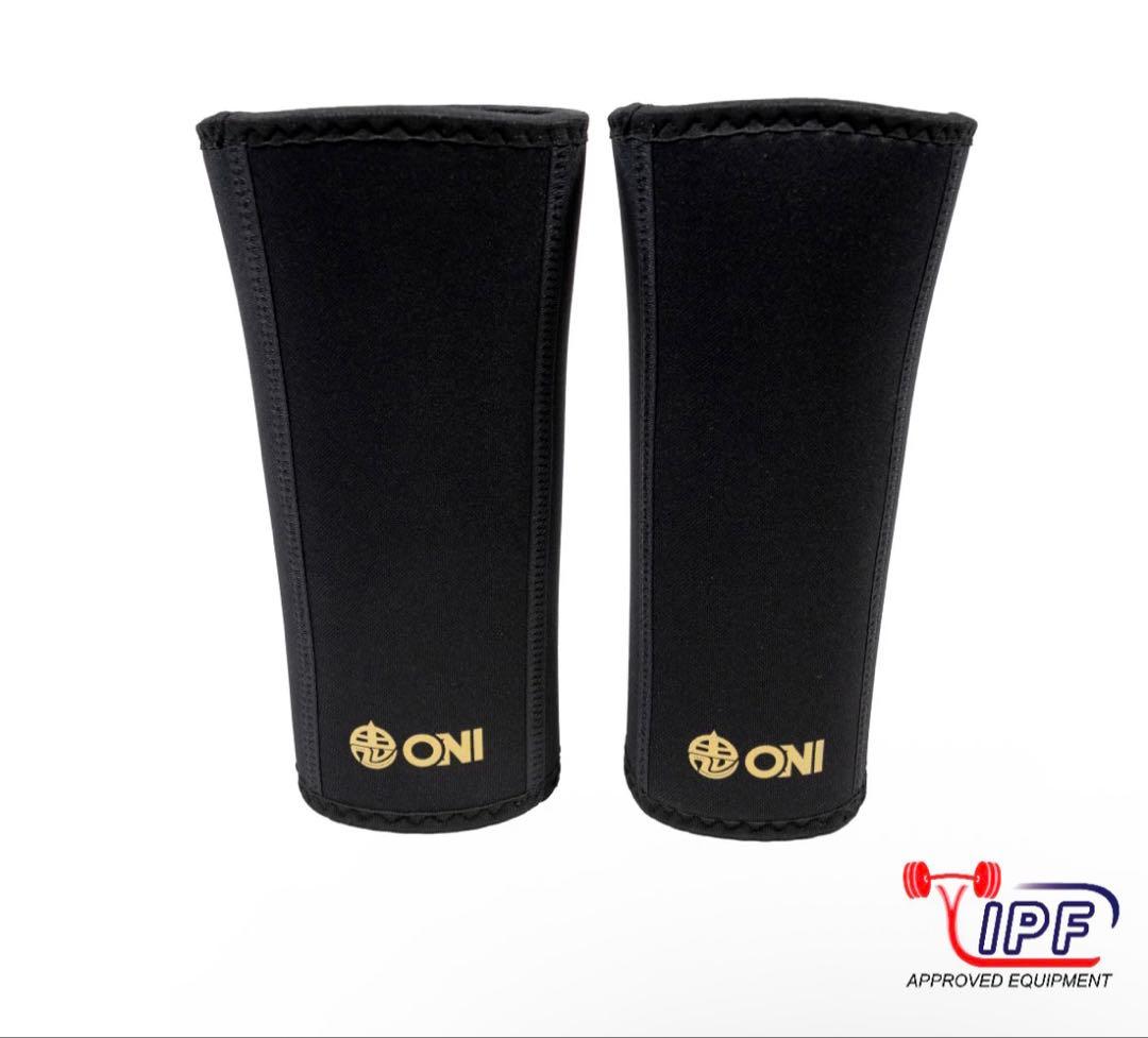 【S級品】ONI ニースリーブPRO IPF公認 膝サポーター スクワット鬼プロ