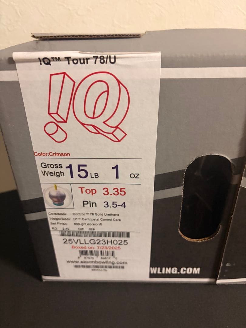 STORM IQ tour78/U 15ポンド