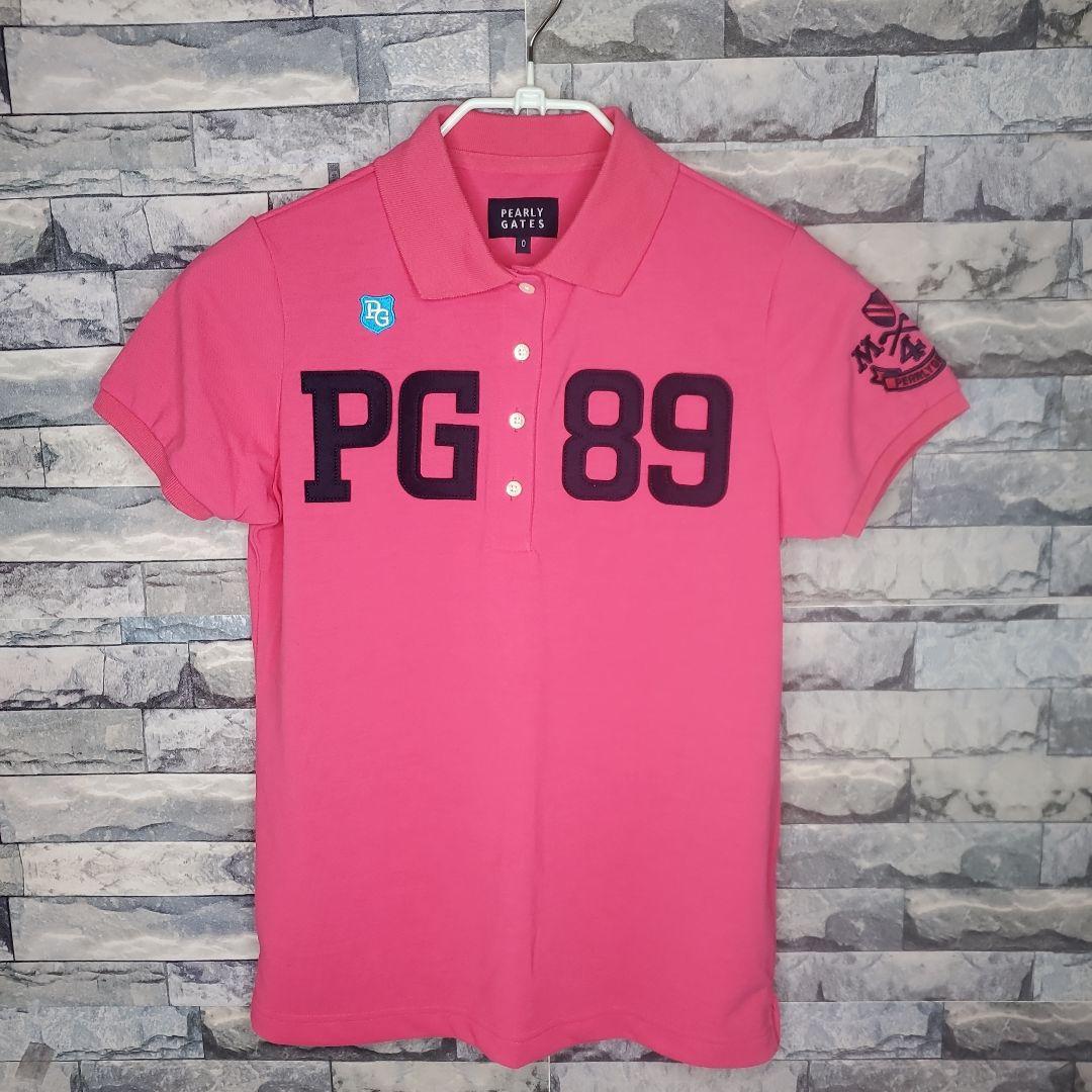 新品　パーリーゲイツ PG 89 ポロシャツ ピンク