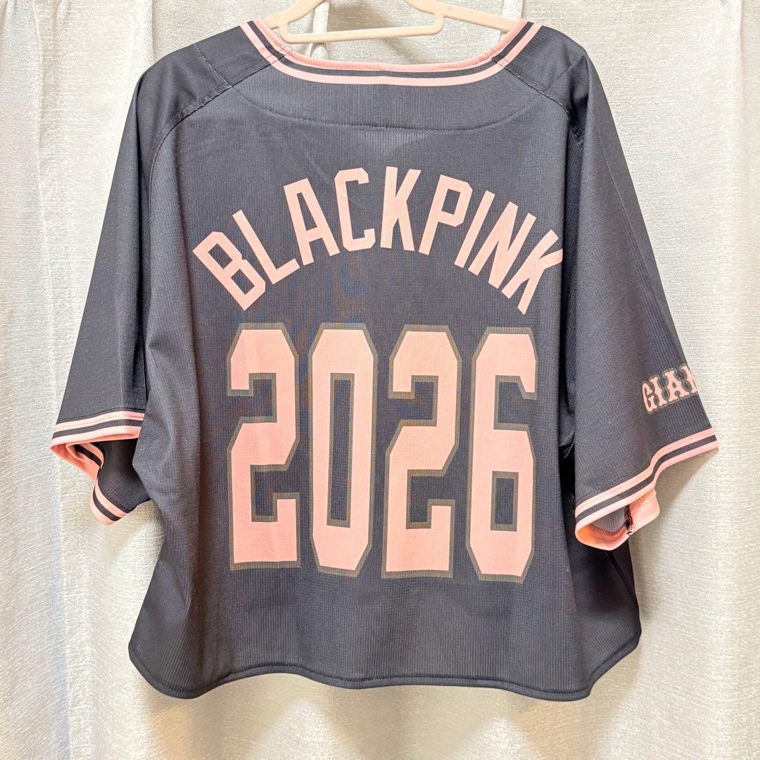 BLACKPINK ユニフォーム クロップド ブラック 2026 Lサイズ