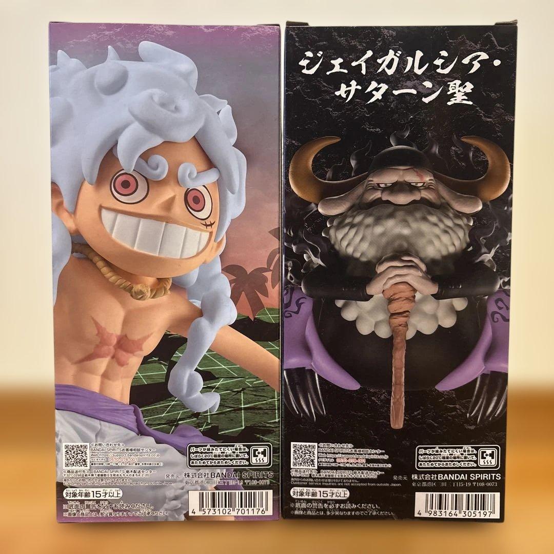 ワンピース フィギュア セット WCF ルフィ ロー キッド くま サターン聖