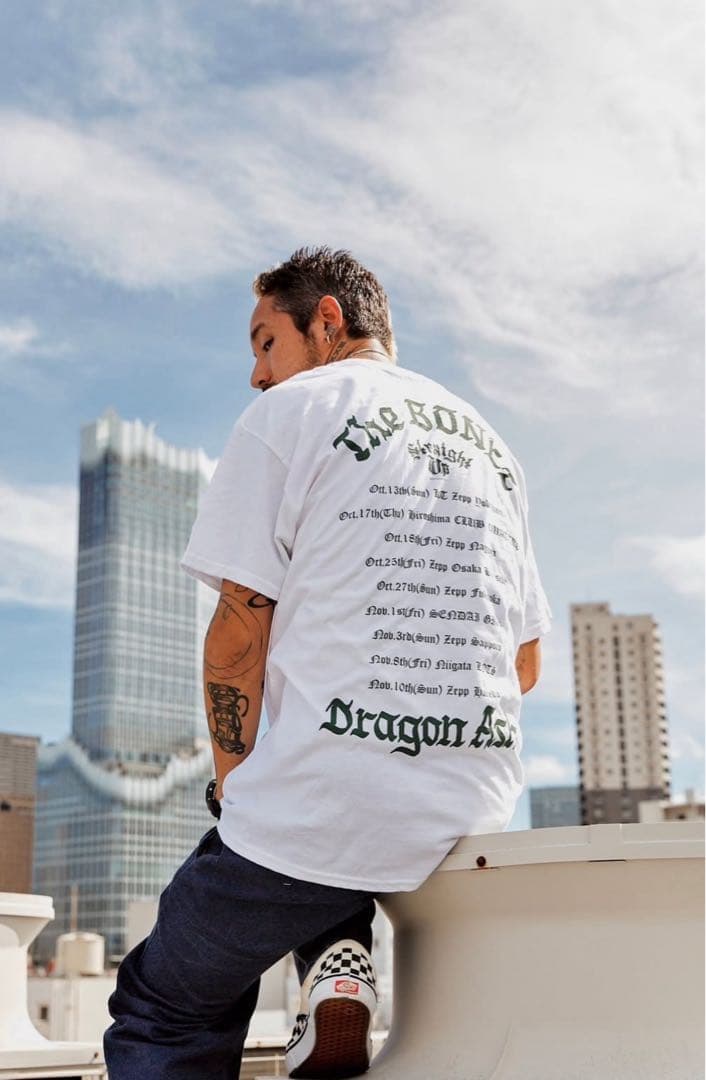The BONEZ × Dragon Ash Straight Up Tee