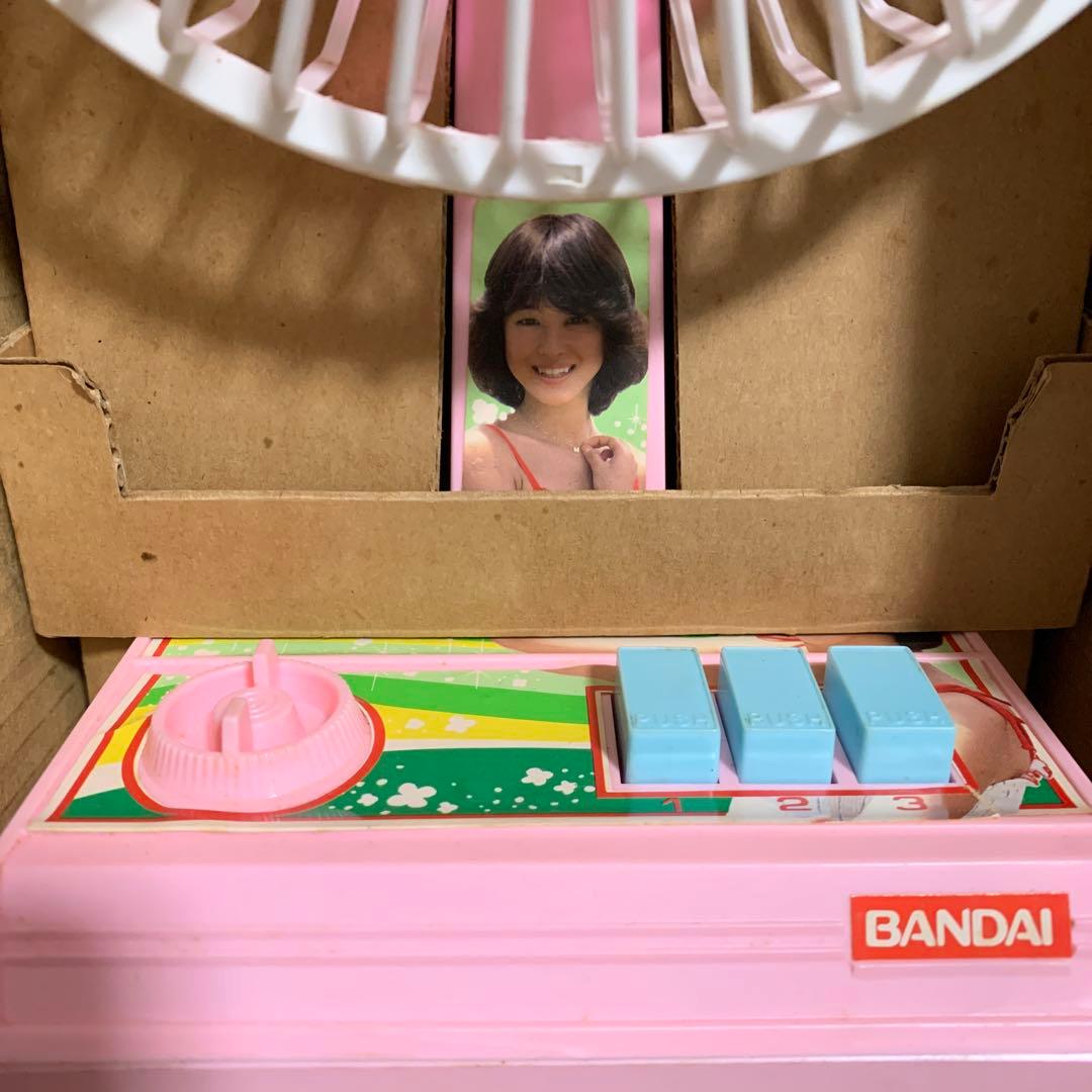 松田聖子　BANDAI せんぷうき　昭和レトロ