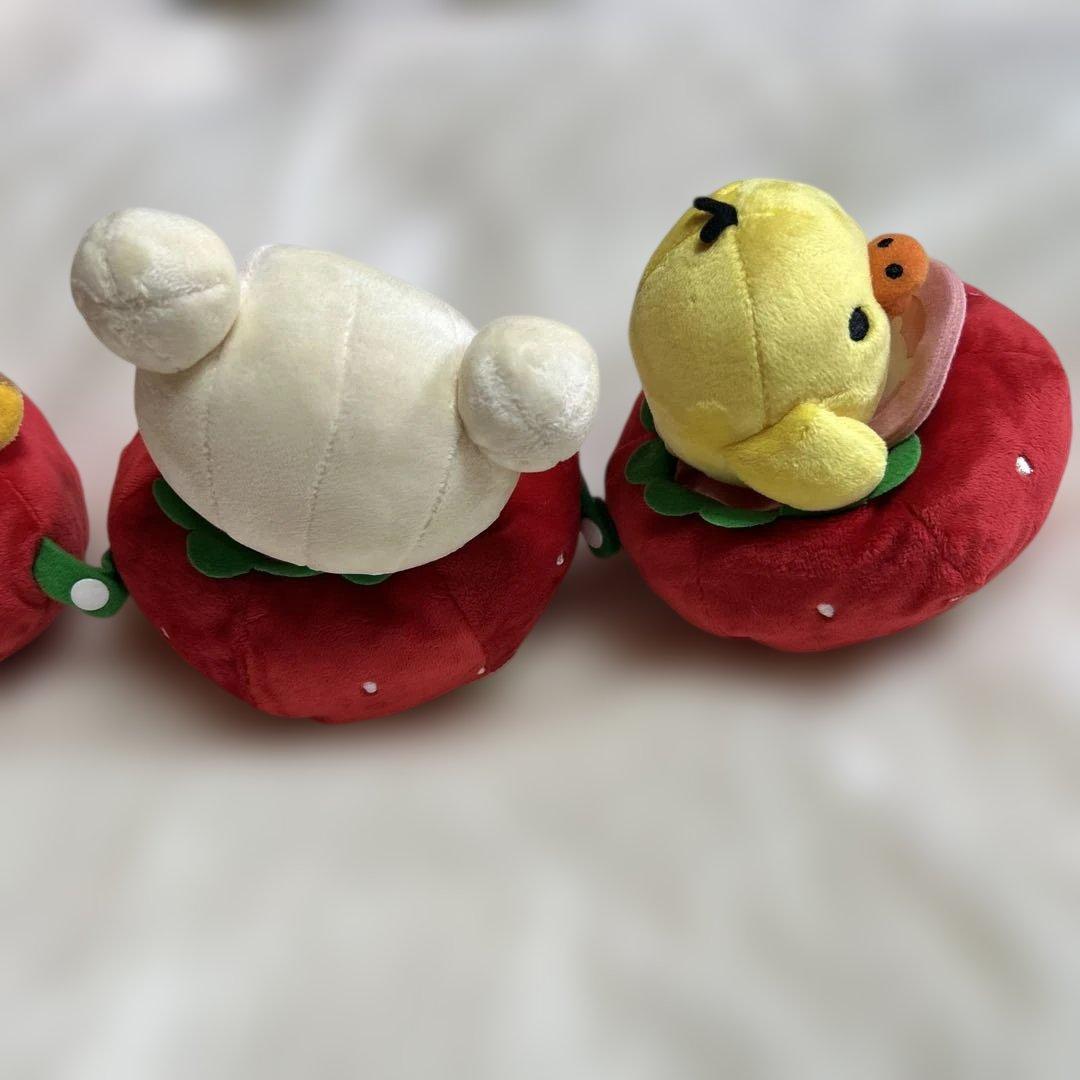 リラックマ　あつめてぬいぐるみ　いちごカー　リラックマストアー限定商品
