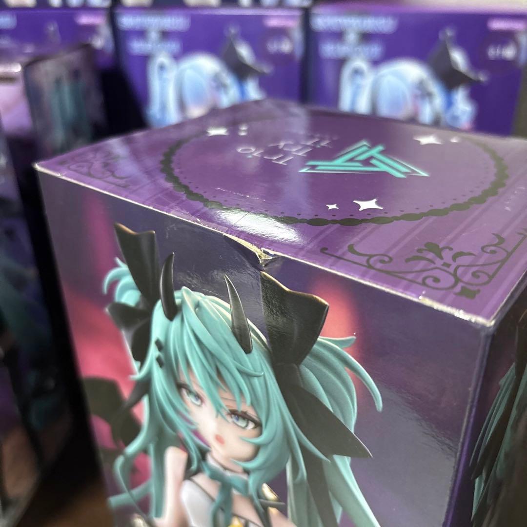 雪ミク×クロミ 初音ミク×ラスカル 悪魔 フィギュア 8体