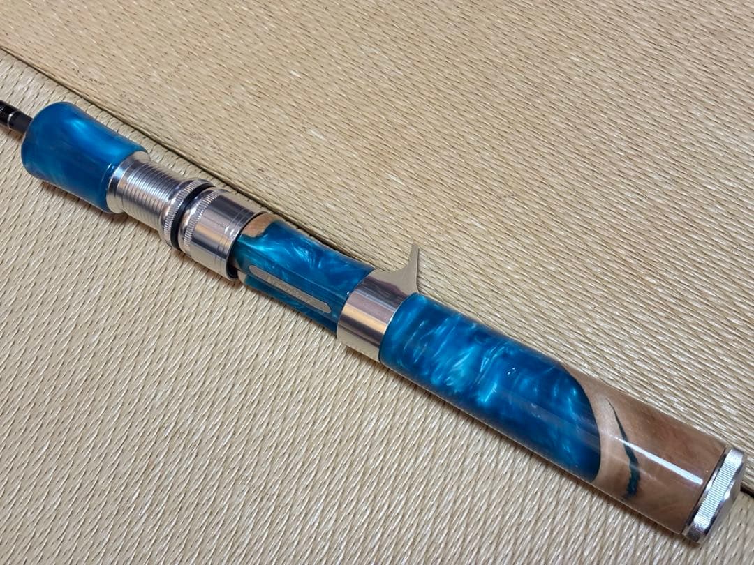 トラウトロッド 渓流 155-UL ウッドレジングリップ②
