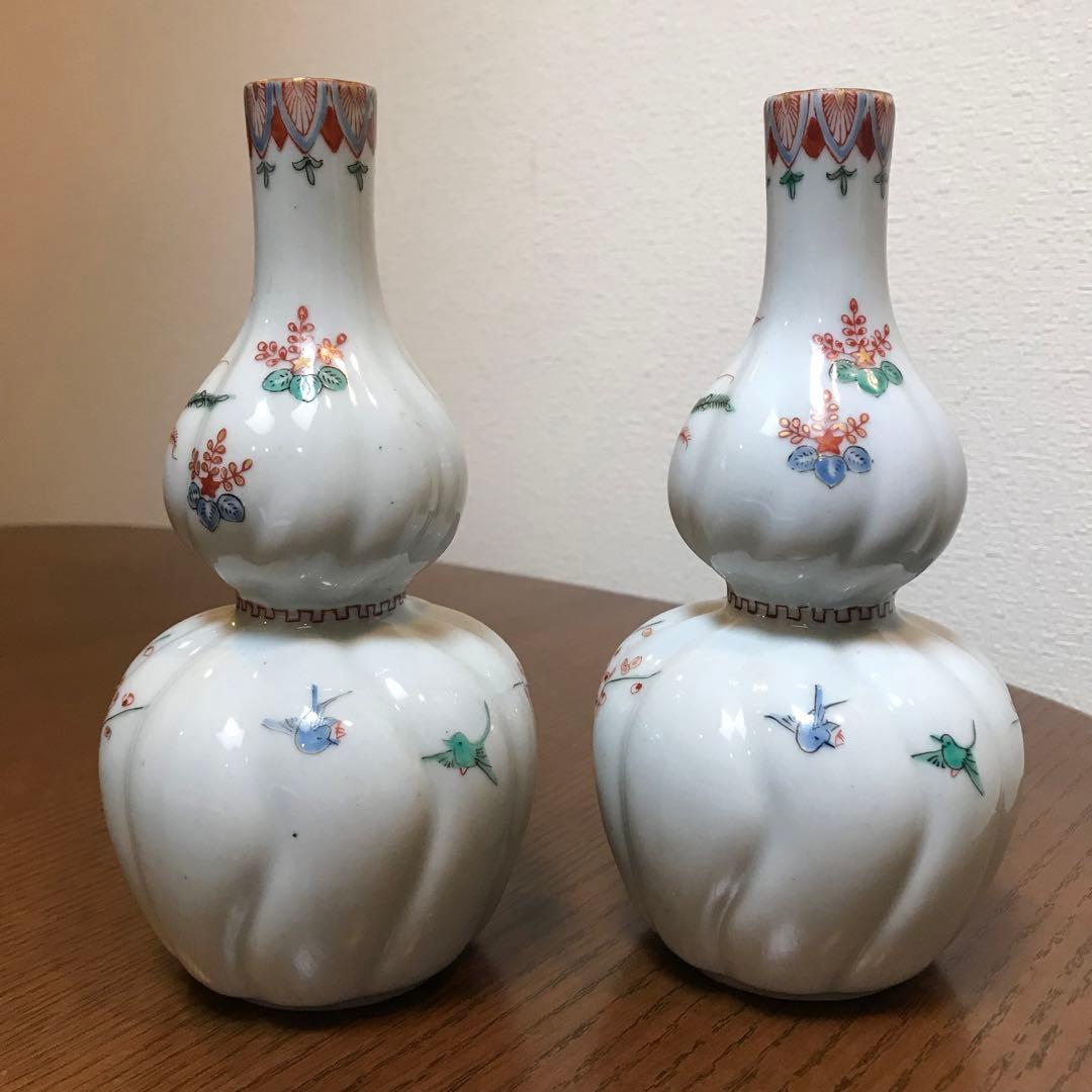 【RITAO CHAN公式アカウント07さま】柿右衛門様式古伊万里瓢型19cm