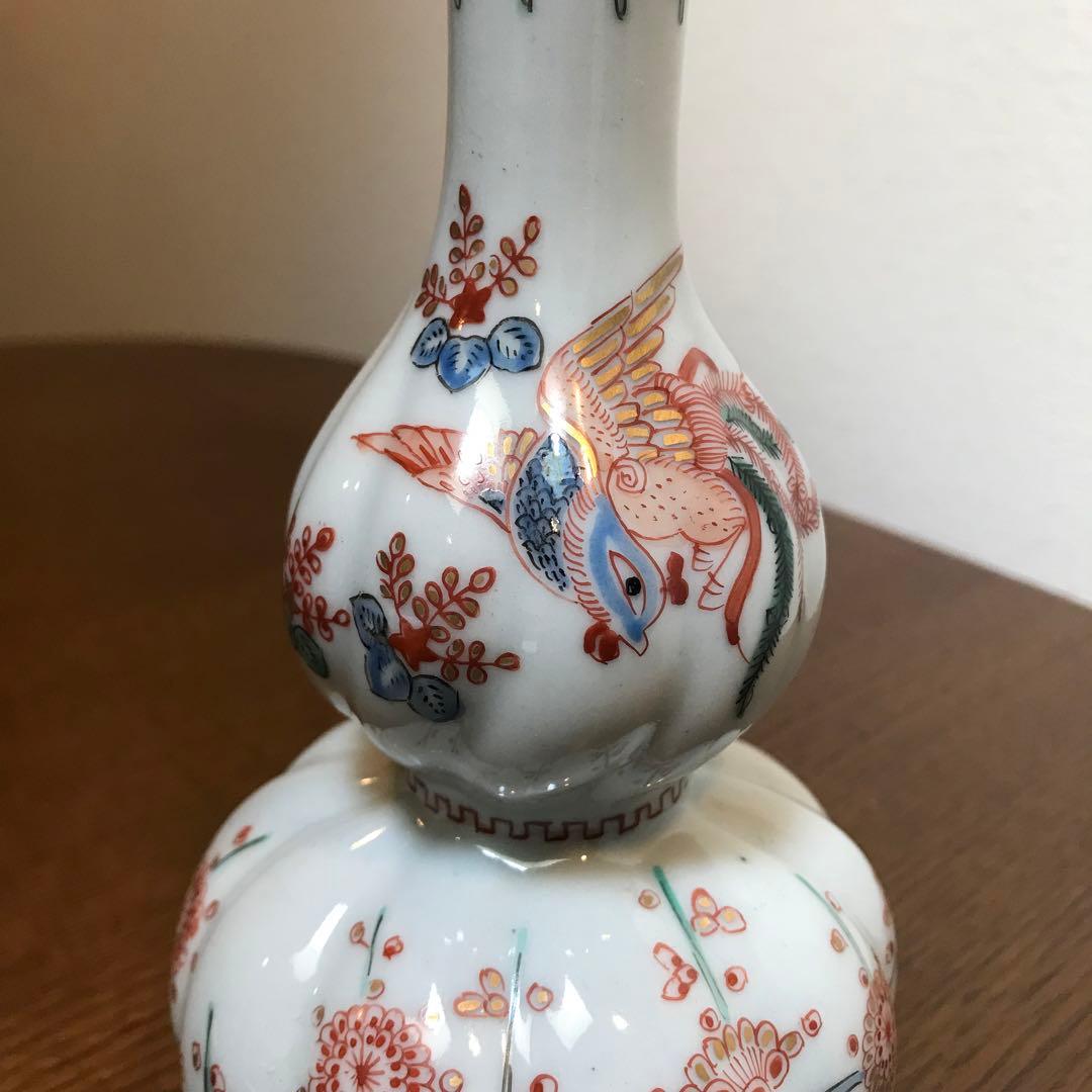【RITAO CHAN公式アカウント07さま】柿右衛門様式古伊万里瓢型19cm