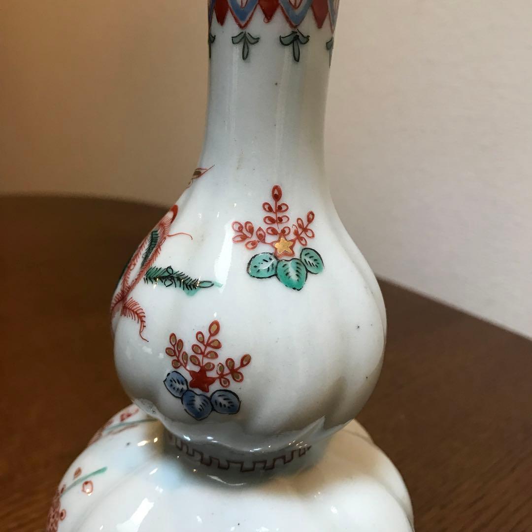 【RITAO CHAN公式アカウント07さま】柿右衛門様式古伊万里瓢型19cm