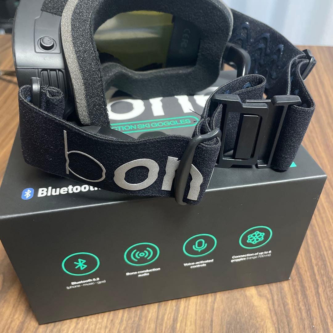 bone Bluetooth ゴーグル ミラーレンズ