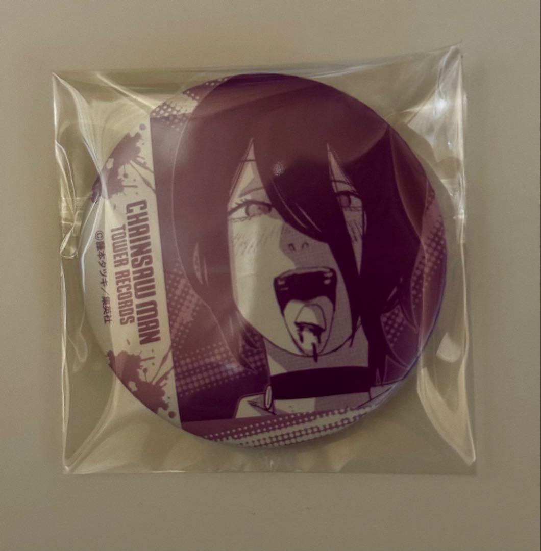 チェンソーマン レゼ　缶バッジ　タワーレコード　タワレコ　原作