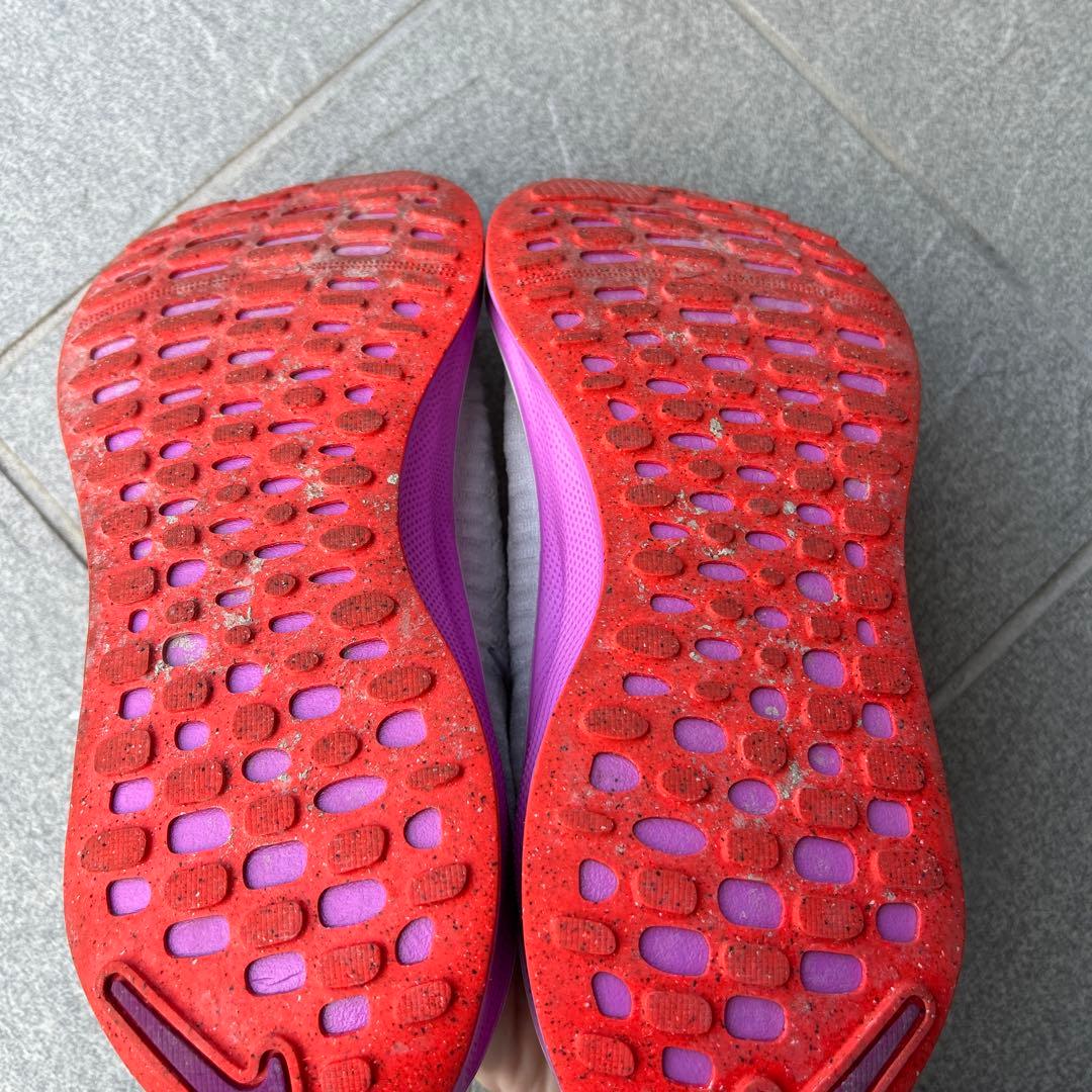 Nike スニーカー 27.5cm グレー/オレンジ/パープル