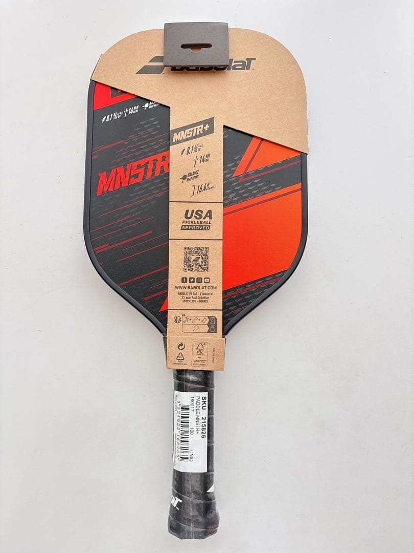 新品 バボラ Babolat ピックルボール パドル MNSTR ラケット 中級
