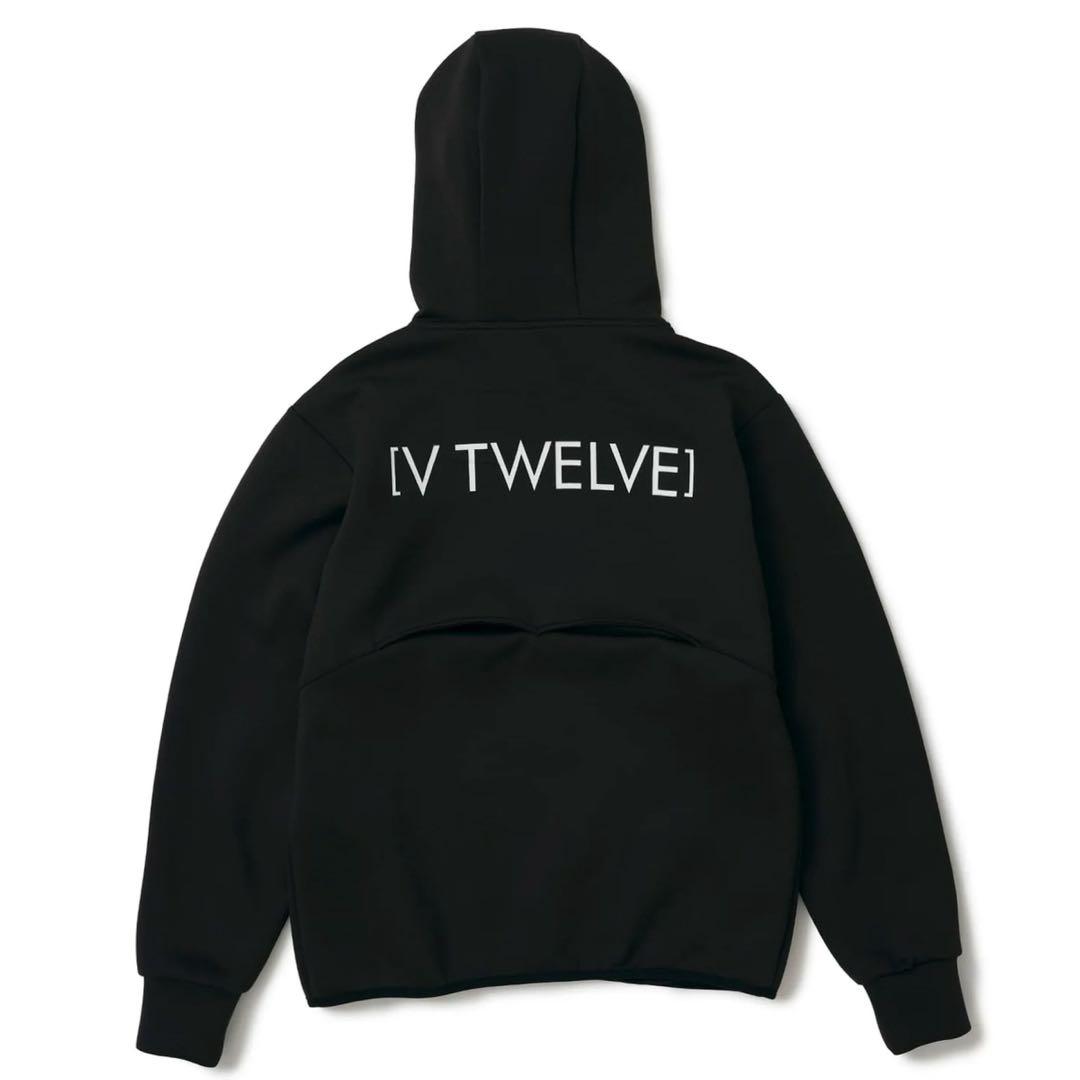 本日限りの特価　V TWELVE フード付きジャケット ブラック