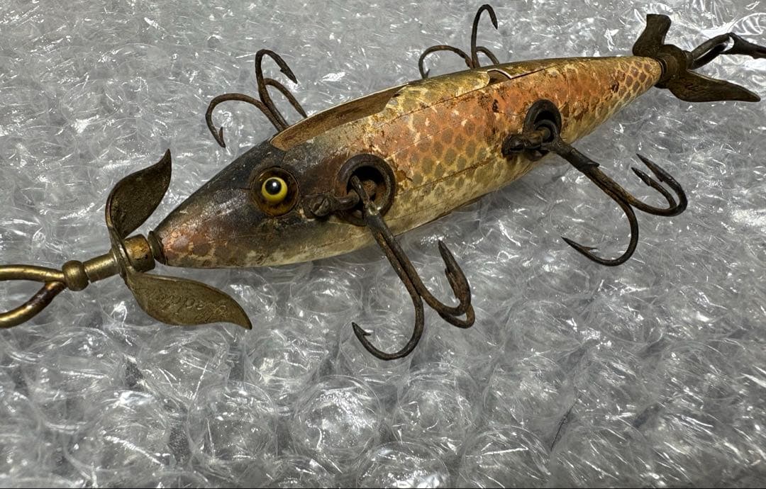 アンティークヘドン　ドワジャックミノー　1900年代　HEDDON オールド