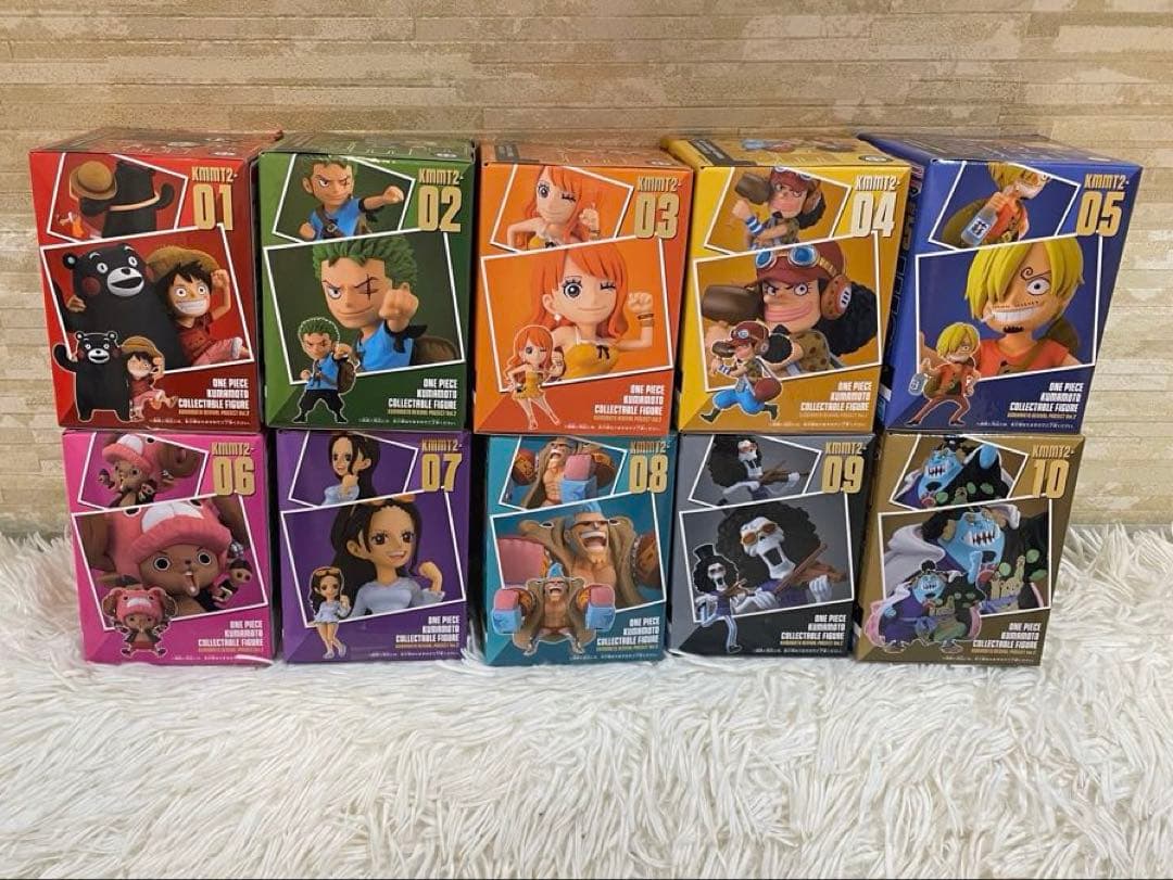 ワンピース　ワーコレ　熊本復興記念フィギュア第２弾　フルコンプリート