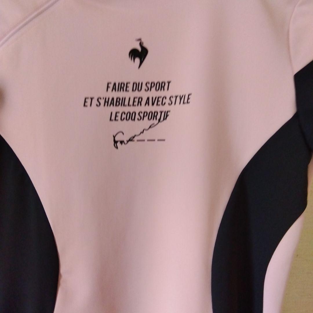Le Coq Sportif スポーツワンピース ピンク/黒