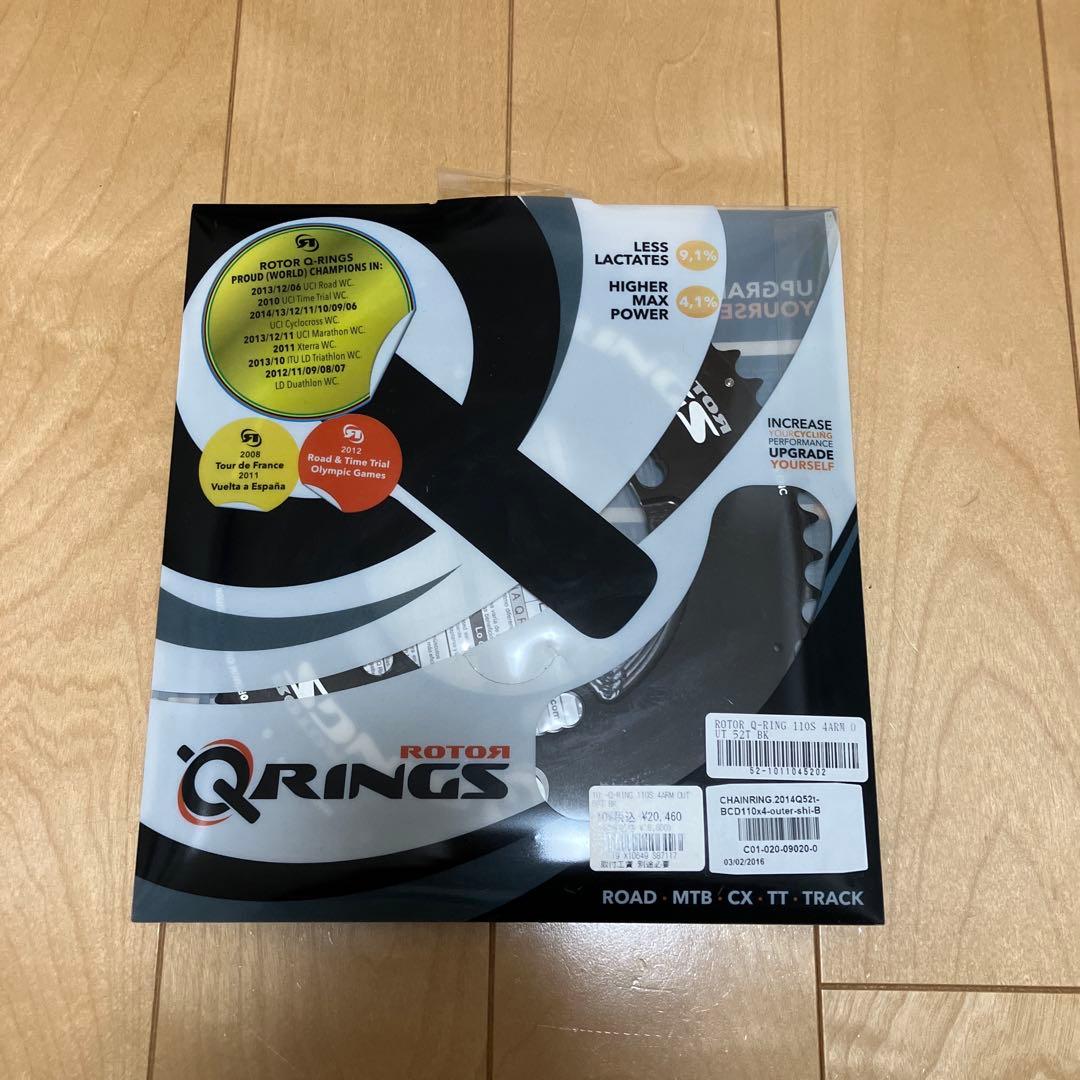 r*o様 ROTOR Q Rings ローター 楕円 チェーンリング 52T 1