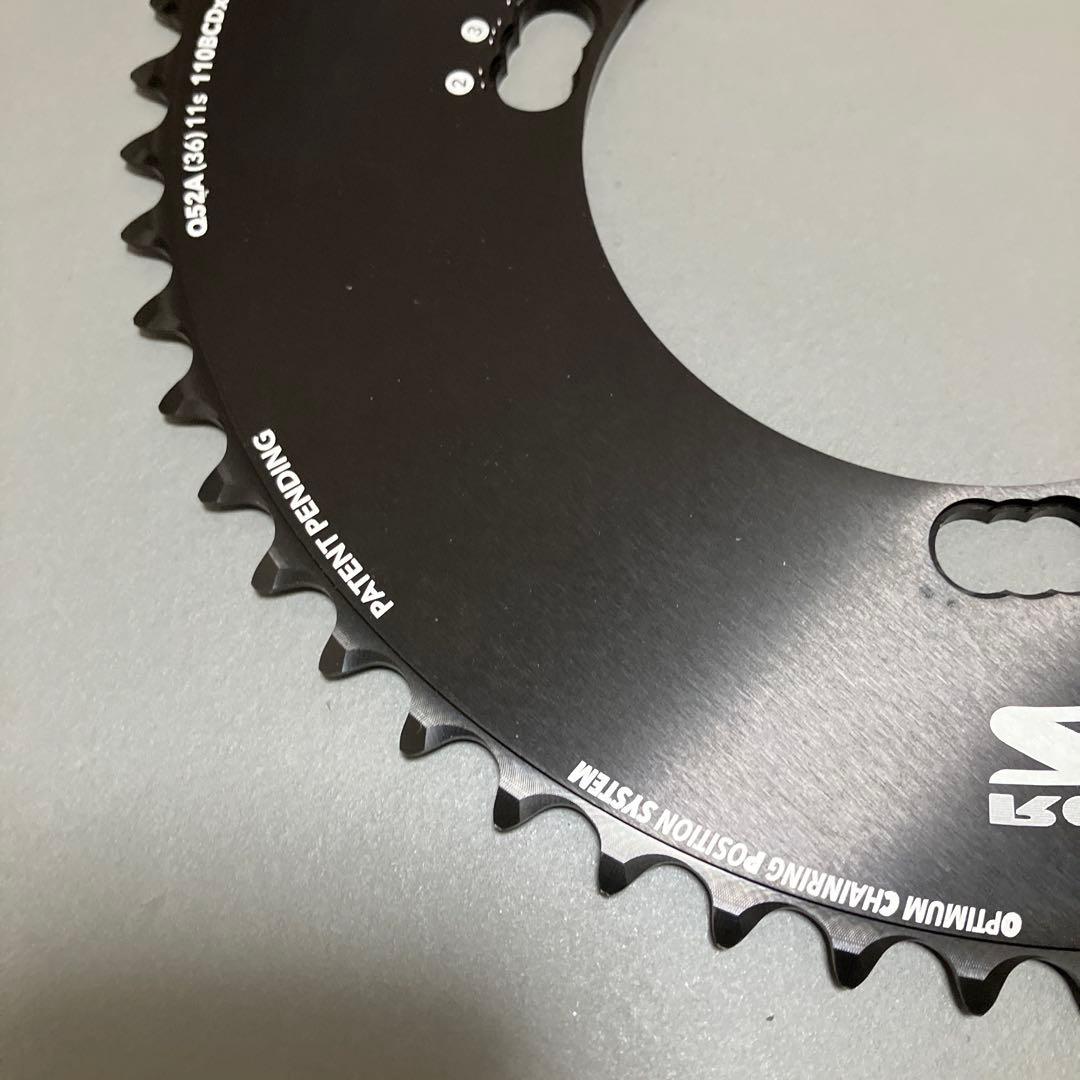 r*o様 ROTOR Q Rings ローター 楕円 チェーンリング 52T 1