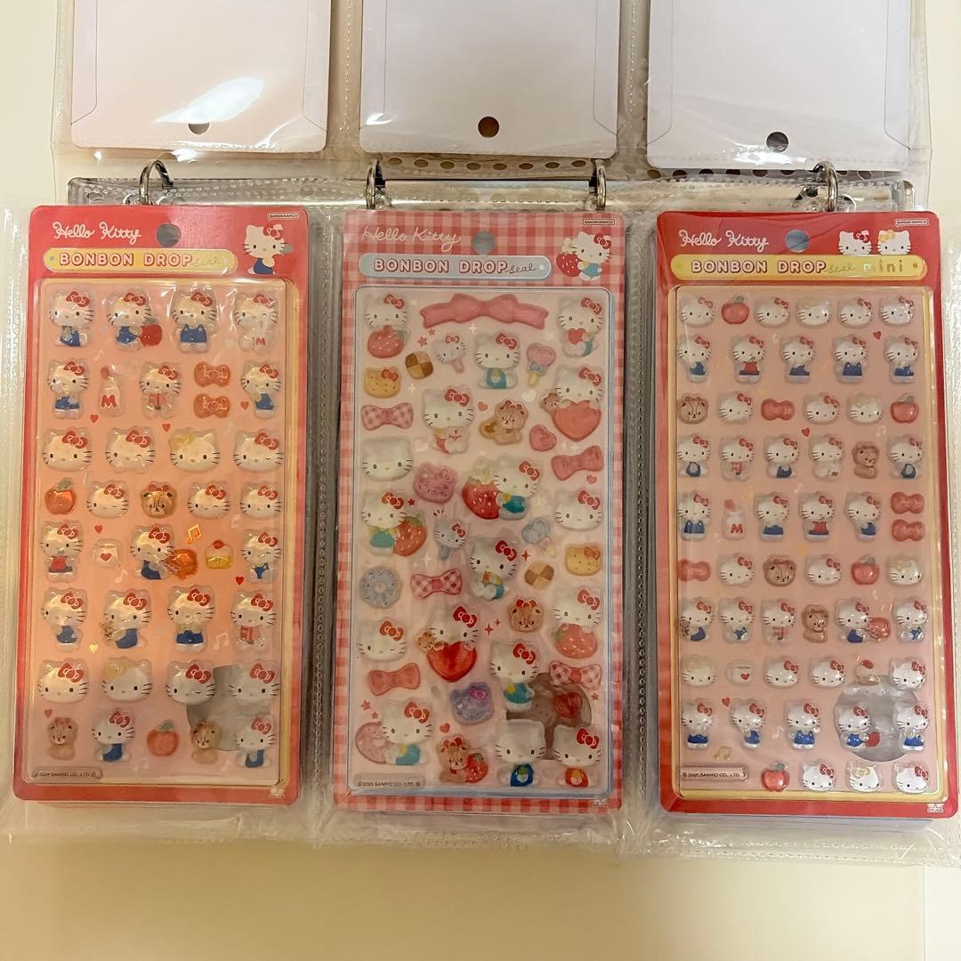 正規品 サンリオボンボンドロップシール 一弾 二弾mini コンプリートセット