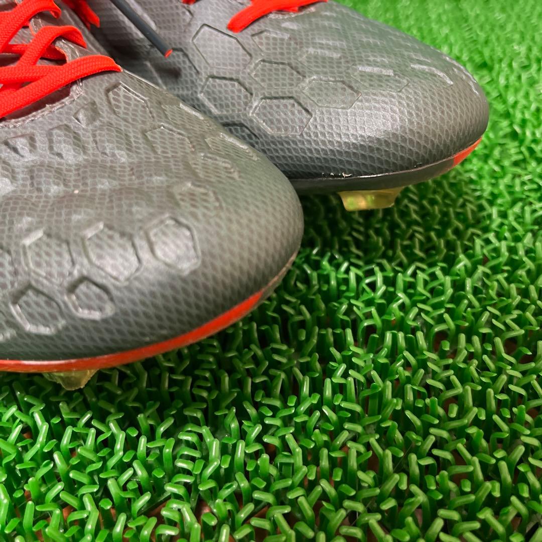 ニューバランス サッカースパイク ビザロ PRO HG D グレイ×オレンジ