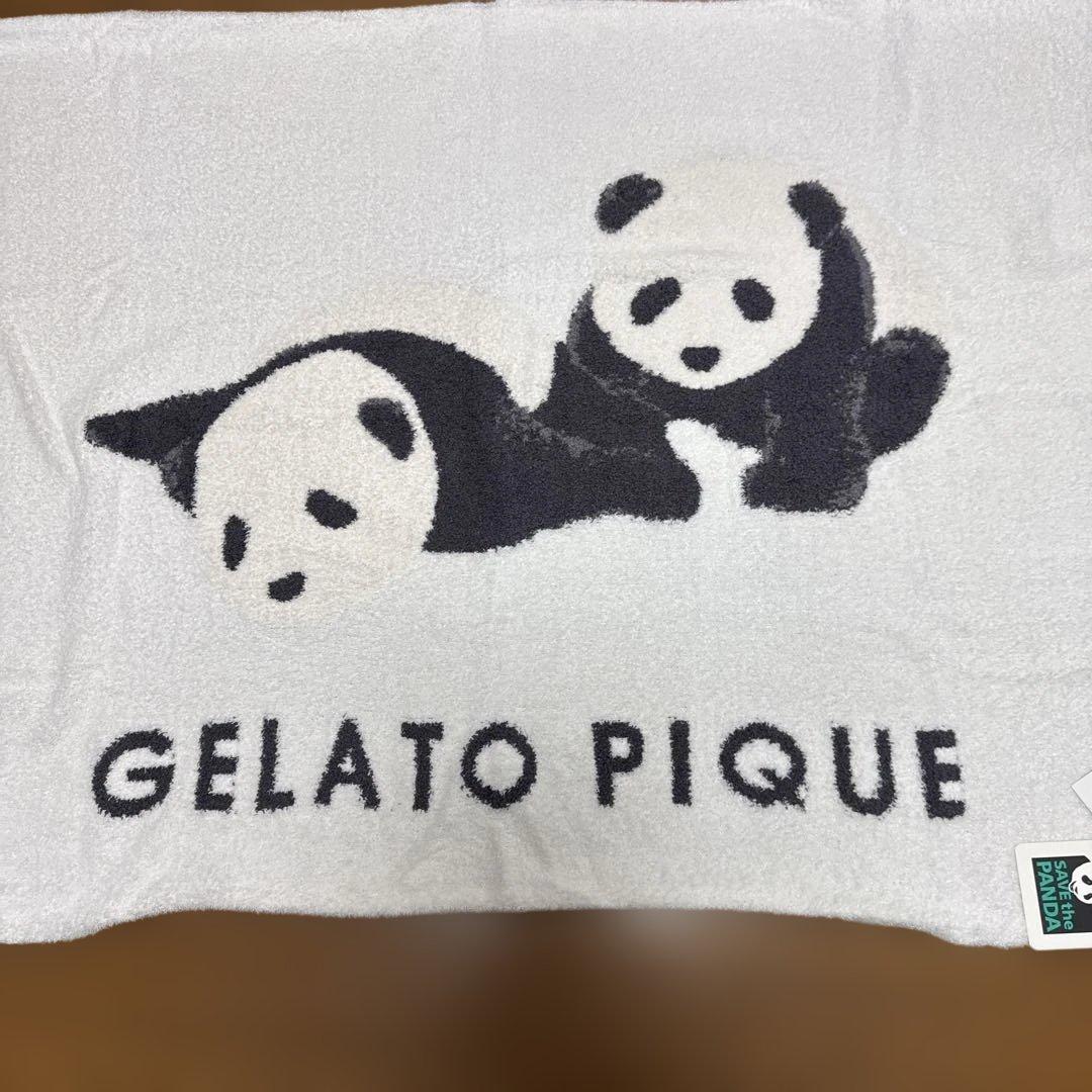 【新品未使用】ジェラートピケ ブランケット パンダ