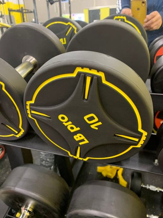 TPUダンベル　2.5kg ７.5kg  各2個