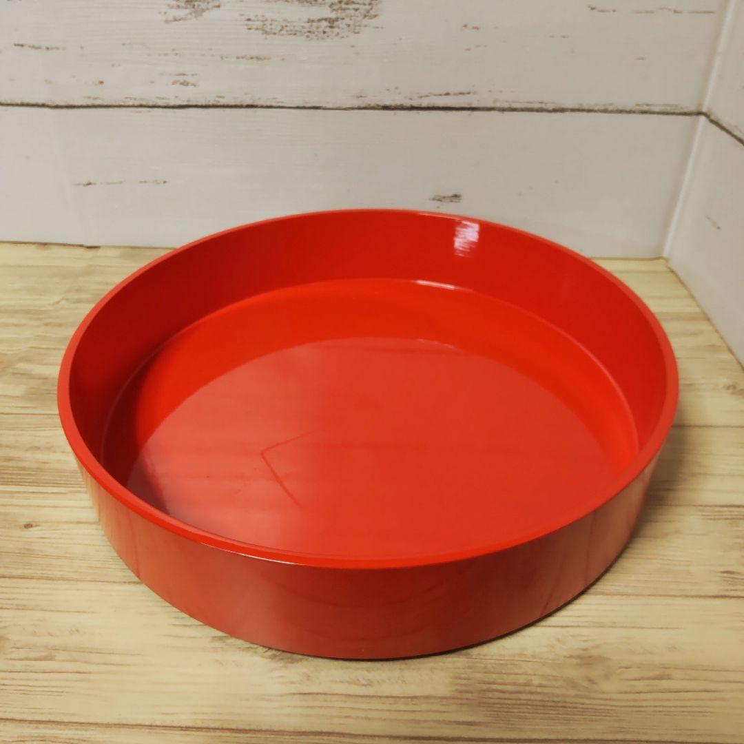 プラスチック花器　紺と赤　2個セット