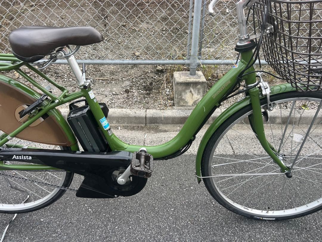 ブリジストンアシスタ・使用感の少ない状態の良い自転車関東圏配送可能26インチ