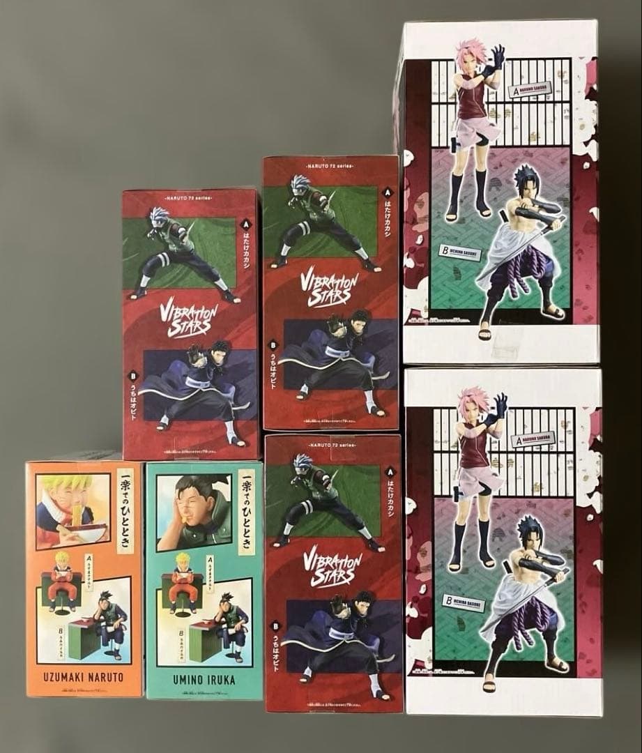 【新品未開封】NARUTO ナルト フィギュア まとめ売り 7点セット