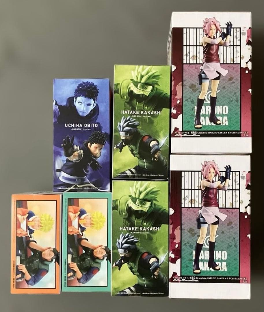 【新品未開封】NARUTO ナルト フィギュア まとめ売り 7点セット