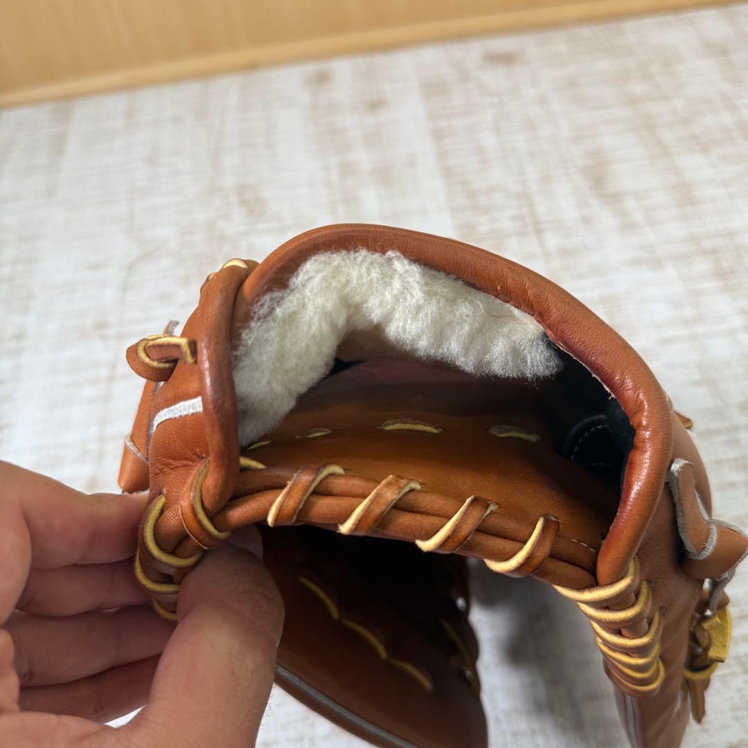 Mizuno グローバルエリート　硬式　投手用グローブ　サイン入り