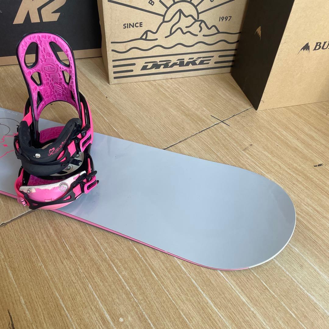 RICE28×FLUX　良質国産スノーボードセット　OGASAKA製　バイン付