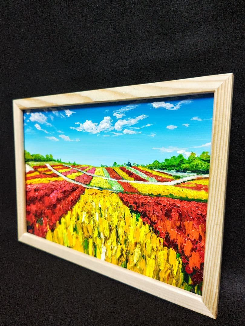 油絵 絵画 【フラワーワールド】