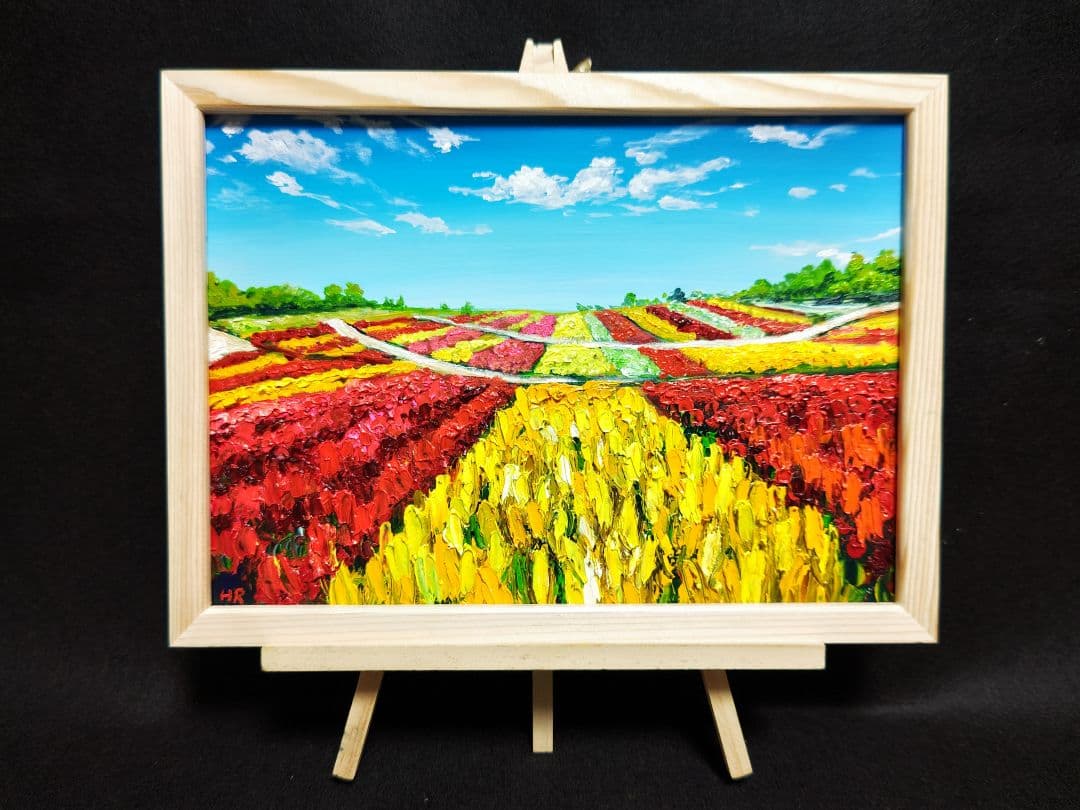 油絵 絵画 【フラワーワールド】