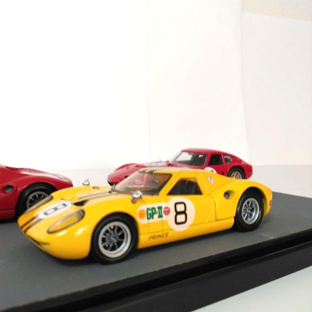 エブロトヨタ2000GT 日産R380ミニカー3台セット1/43　66,日本GP
