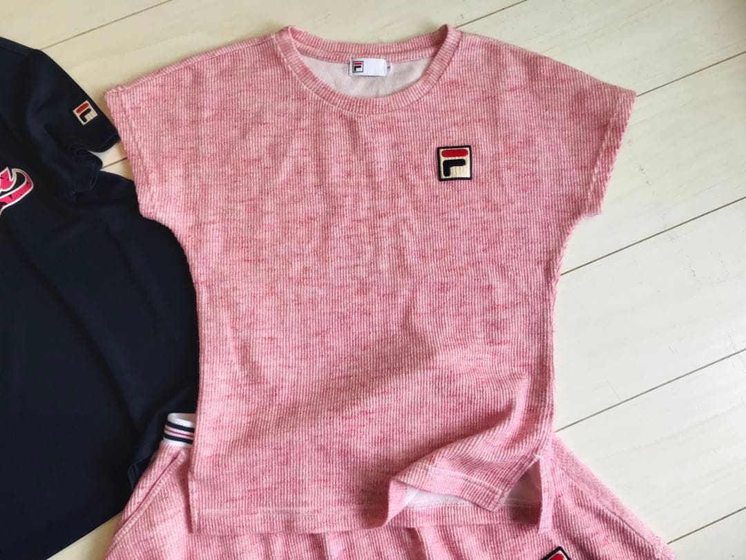 美品＊FILAフィラ＊可愛いテニスウェア上下セットアップ