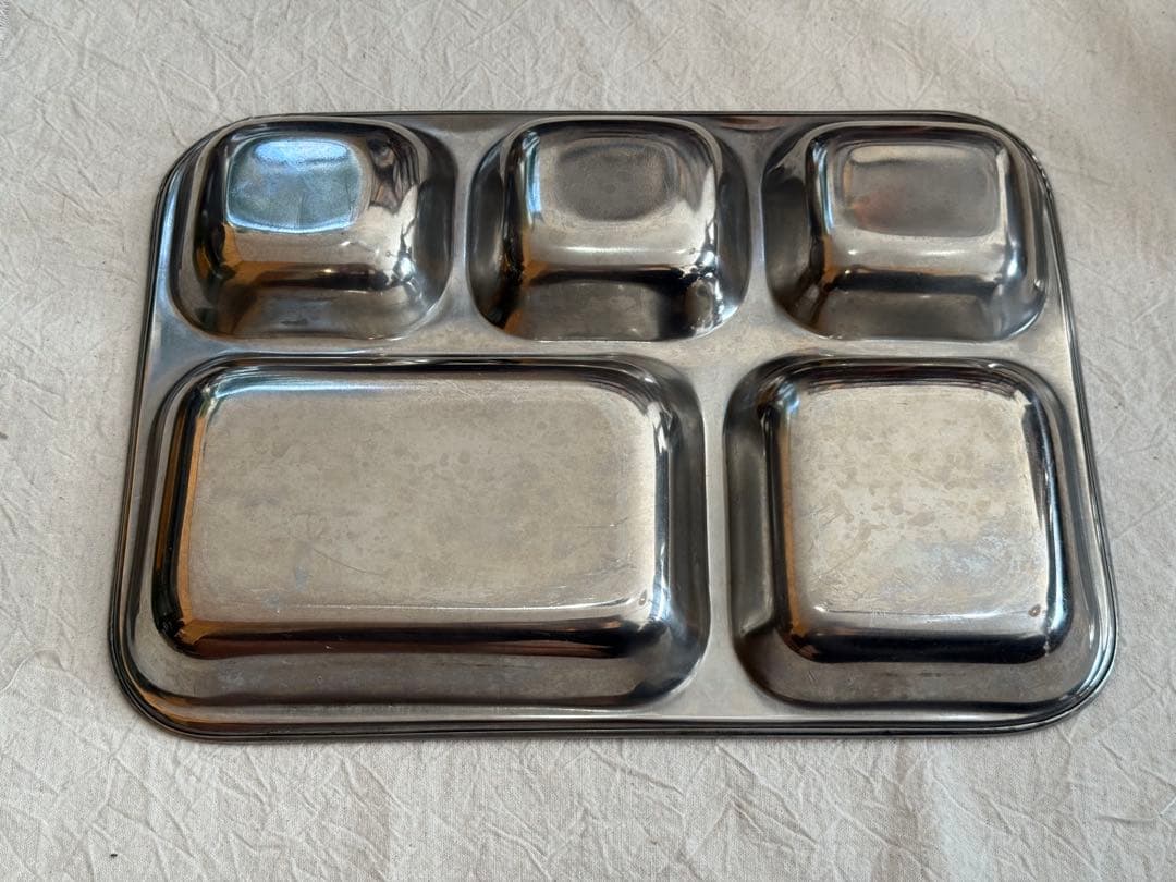 【10枚セット】インド食器　ステンレスカトラリー