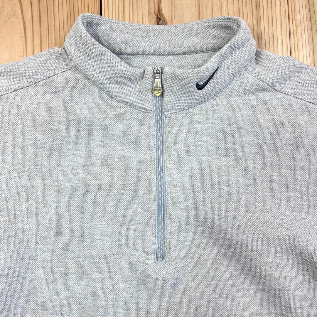 02M706◯ NIKE GOLF ハーフジップ スウェット ゴルフウェア M