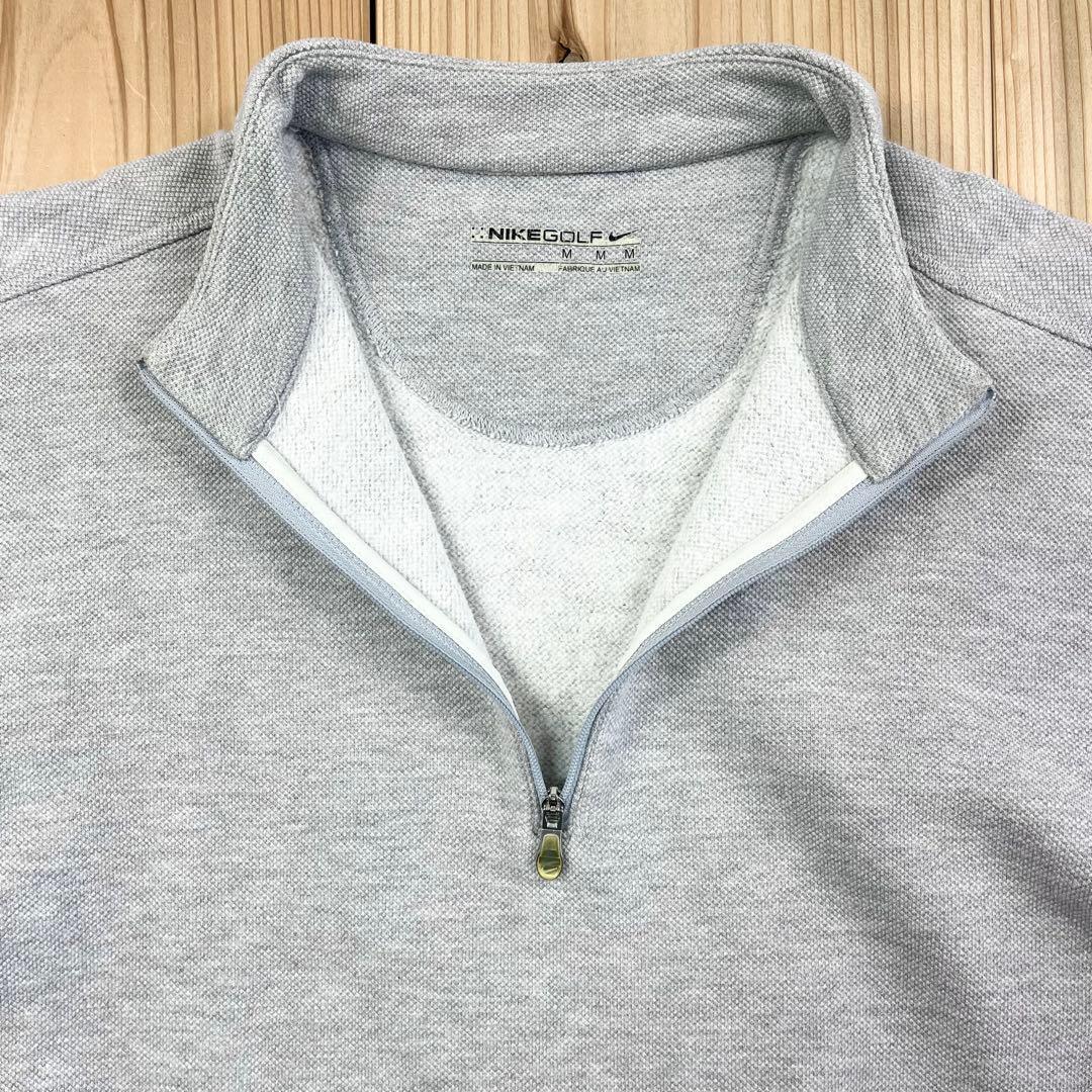 02M706◯ NIKE GOLF ハーフジップ スウェット ゴルフウェア M